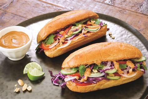 Thai Peanut Veggie Sandwiches Recipe Dairy Free