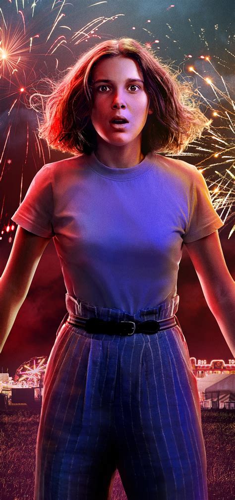 1080x2300 Resolution Millie Bobby Brown As Eleven Stranger Things 3