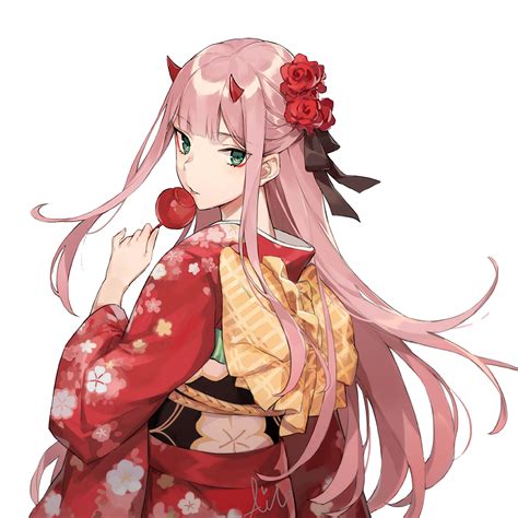 Zero Two Fanart Png High Quality Image Png Mart