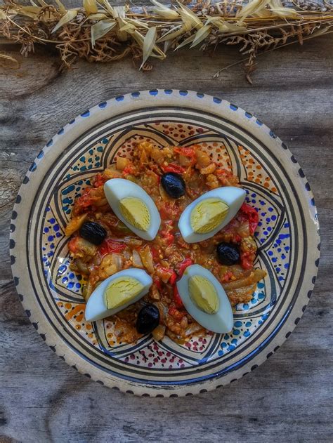 Slata Mechouia Salade Tunisienne Gourmandise Sans Frontieres