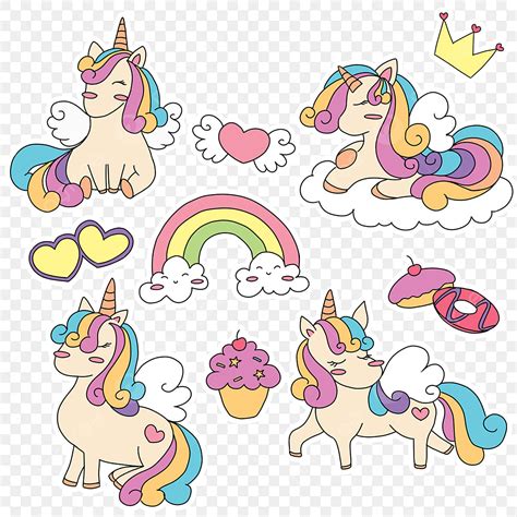 Pastel Unicorn Png Transparent Unicorn Sticker Pastel Color Unicorn