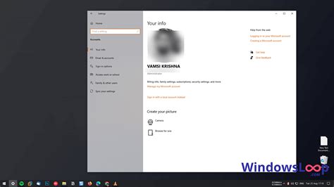 How To Sign Out Of Microsoft Account On Windows 10 Images And Photos