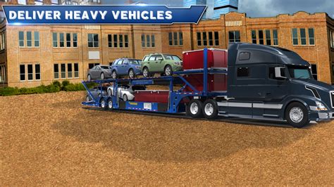 Heavy Trailer Cargo Truck Transporter Simulator 3d Transporte Furioso