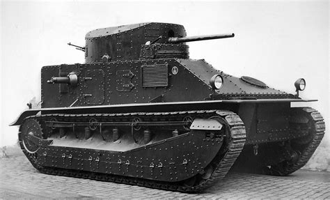 Interwar Tank Development Tank Light Mk Ii 1925