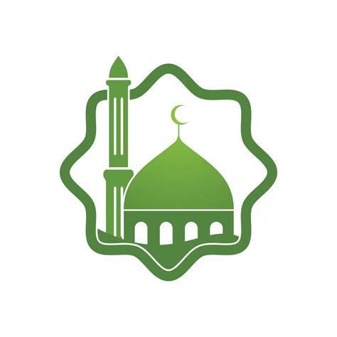 Islamic Logo Mosque 6081846 Vector Art At Vecteezy