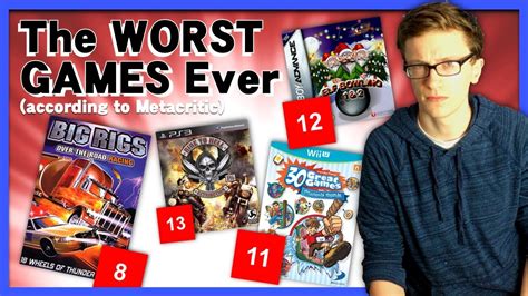 The Worst Games Of All Time Scott The Woz Youtube