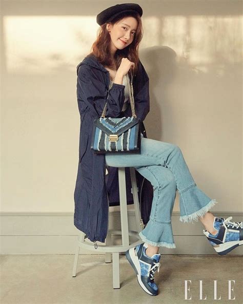 snsd yoona michael kors 2019 spring summer collection x elle magazine march 2019 issue