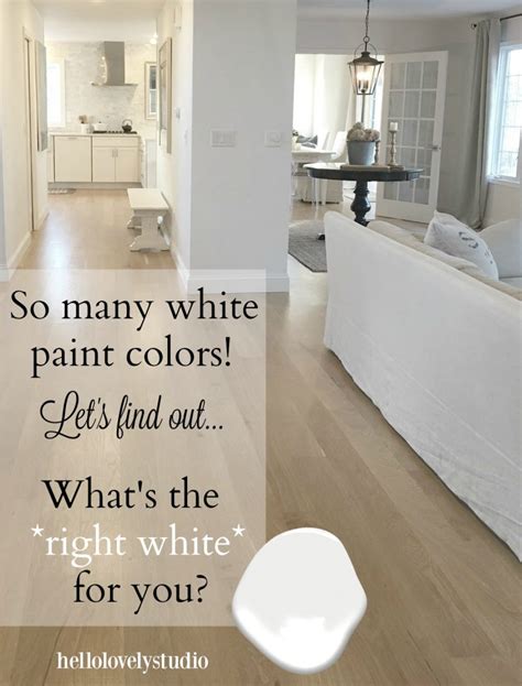 How To Choose The Best White Paint Color Every Time Hello Lovely