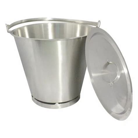 Steel Bucket With Lid Cheaper Than Retail Price Buy Clothing