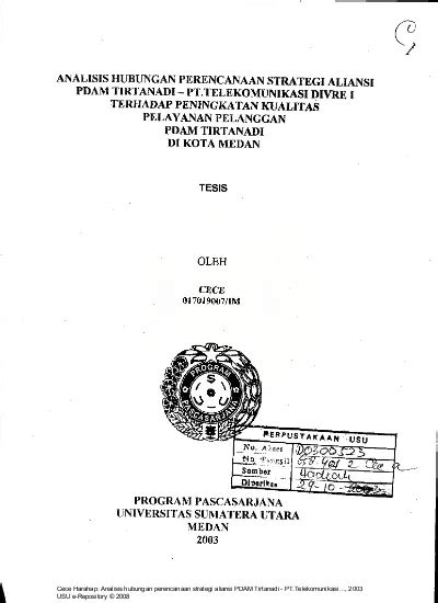 Top PDF Struktur Organisasi PDAM Tirtanadi Medan Kota 123dok