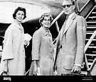 Gary Cooper, Verónica Cooper, Maria Cooper, 1961 Fotografía de stock ...