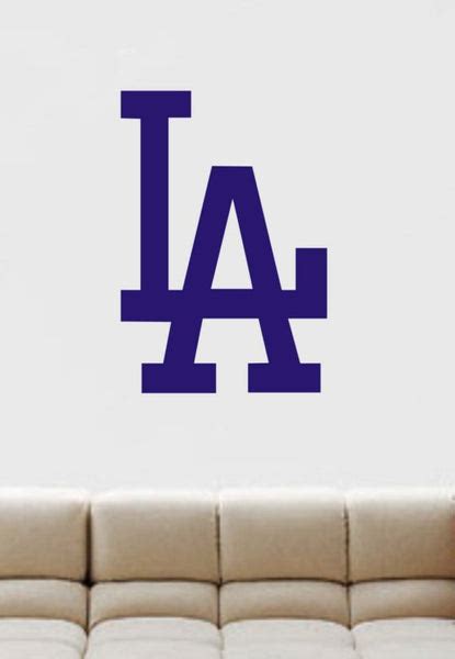 La Los Angeles Logo Design Decal Sticker Wall Vinyl Decor Art Boop Decals