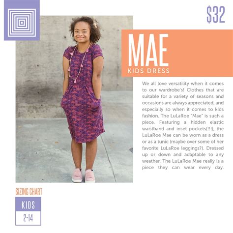 Lularoe Mae Sizing Chart 2018 Fashion Dress Up Games Kids Clothes