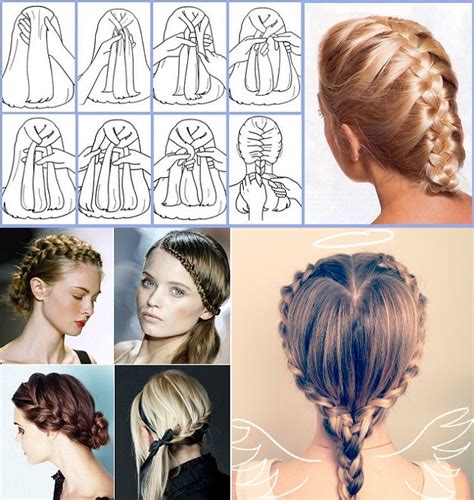 Before tying the braid, pull out hair from each loop on both sides. French Braid Hairstyle - DIY - AllDayChic