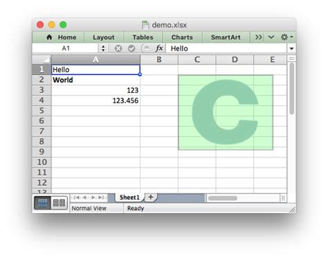 libxlsxwriter: Creating Excel files with C and libxlsxwriter
