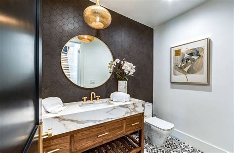 Stylish And Modern Powder Room Reveal To Enhance Your