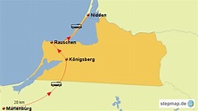 StepMap - Königsberg - Landkarte für Deutschland