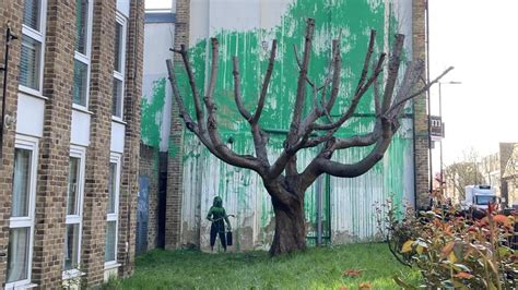 New Mural In London Speculated To Be Work Of Banksy