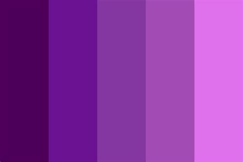 Indigo Violet Color Palette Violet Color Palette Purple Color