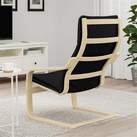 Check out our ikea armchair poang selection for the very best in unique or custom, handmade pieces from our shops. POÄNG Armchair - birch veneer, Knisa black - IKEA