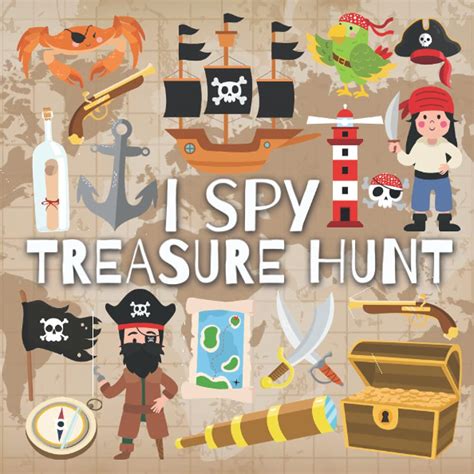 I Spy Treasure Hunt Activity Book For Kids Ages 2 5 Alphabet From A