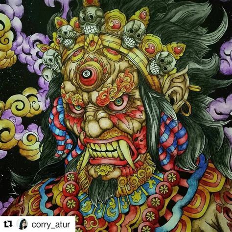 < back to colouring pages index. #Repost KARYA @corry_atur. . ・・・ Rawwwrrr # ...