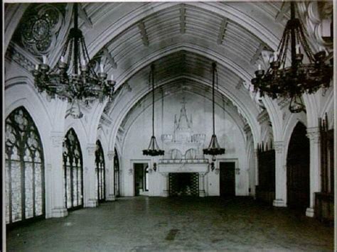 The French Gothic Ballroom At Belcourt Castle As It Appeared In C1956