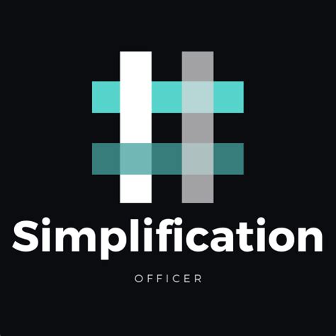 What Is A Simplification Officer The Simplification Officer