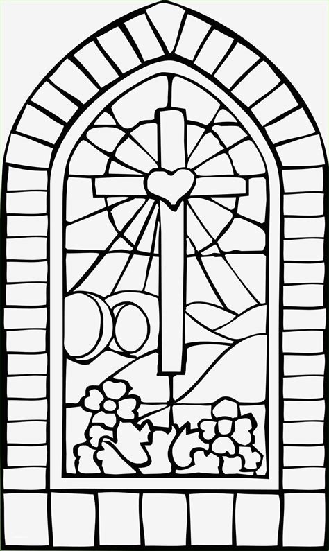 Religious Stained Glass Coloring Pages Of Patterns Coloring Pages
