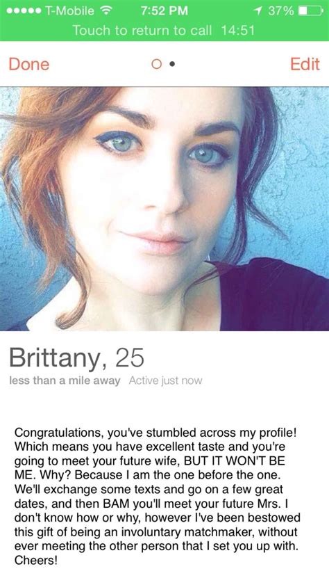 23 Hilarious Bios You Would Only Ever Find On Tinder Tinder Profile