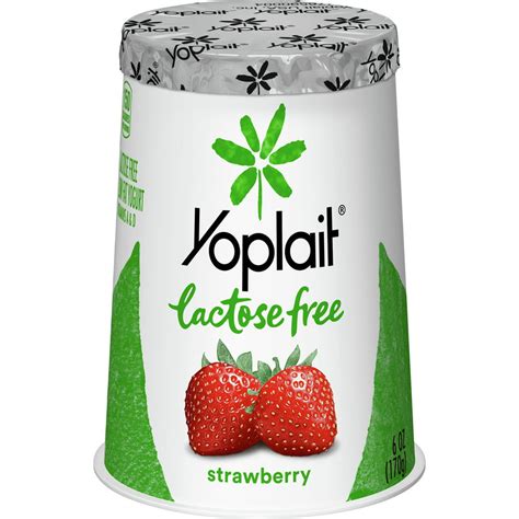 Yoplait Lactose Free Yogurt Strawberry 6 Oz Cup