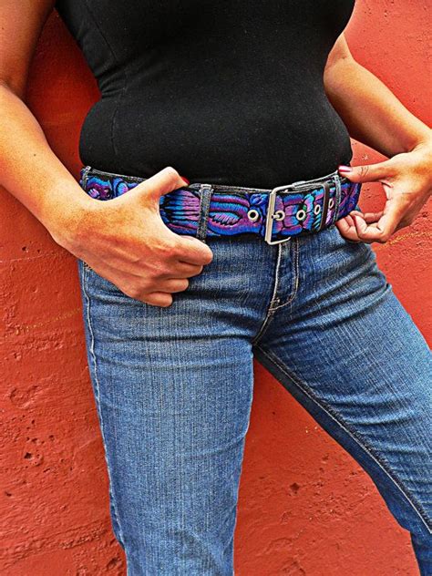 Leather Wide Belt Womens Belt Boho Chic Belt T By Tildestraps