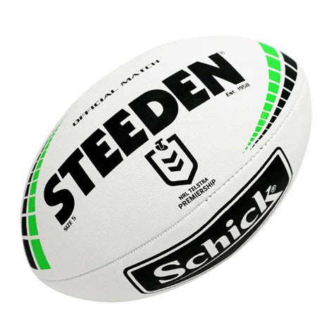 National rugby league #nrl 🏆. Steeden NRL Premiership Match Ball | Rebel Sport