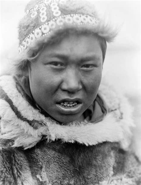 Alaska Eskimo C1929 Nan Eskimo Youth From Hooper Bay Alaska