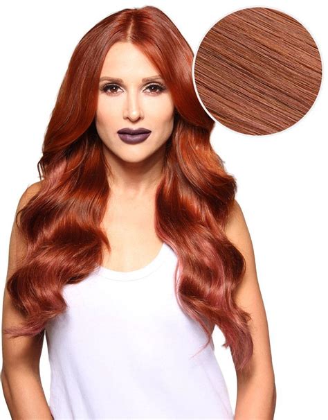 Khaleesi 280g 20 Vibrant Red 33 Hair Extensions Red Hair