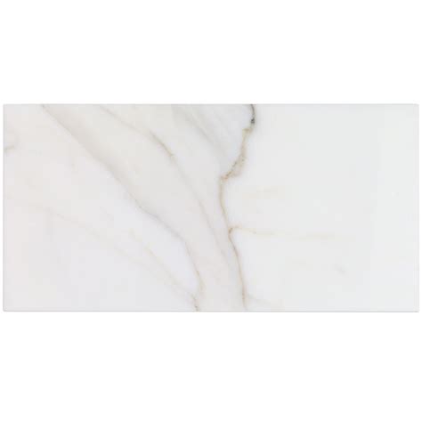 Calacatta Gold 6x12 Polished Marble