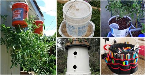 Borderline Genius Diy Ideas For Repurposing Five Gallon Buckets Diy Crafts