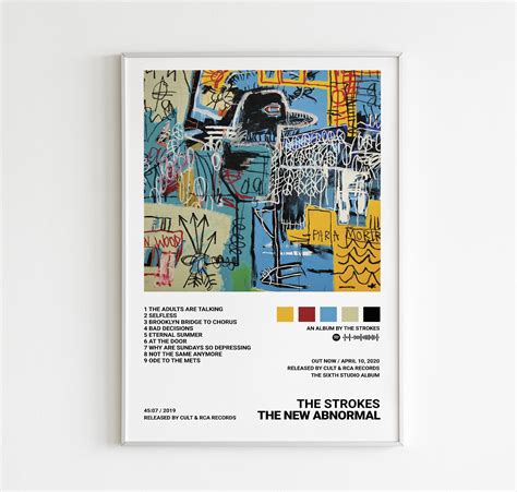 The Strokes Posters The New Abnormal Poster The Strokes Etsy Uk