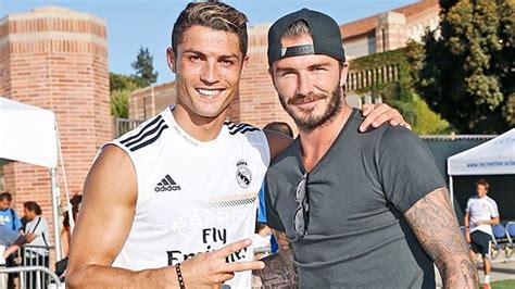 David Beckham Has Discussed Whether Cristiano Ronaldo Should Leave