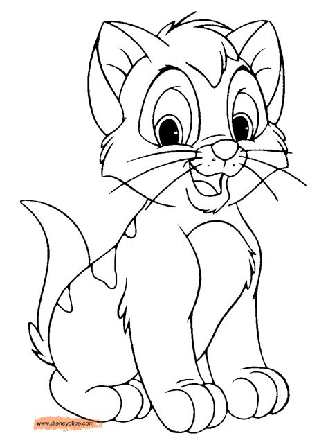 Copy the code we give you below and paste it on your web to publish it. Oliver and Company Coloring Pages | Disneyclips.com