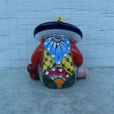 Sombrero Siesta Mini Mexican Dude Talavera Ceramics Home Etsy Australia