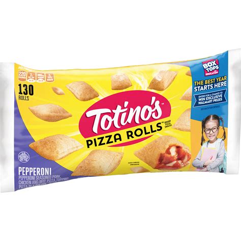 Totinos Pepperoni Frozen Pizza Rolls 130 Count