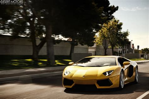 Wallpaper Land Vehicle Sports Car Yellow Supercar Lamborghini