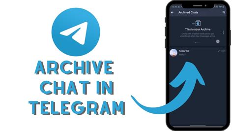 How To Archive Chat In Telegram Account Hide Conversations In Telegram