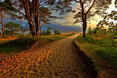 Nature Landscape Scenery Sky Sunset Beach Ocean Sunrise