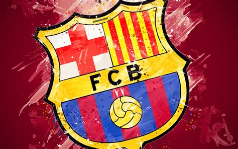 Futbol club barcelona, commonly referred to as barcelona and colloquially known as barça (ˈbaɾsə), is a spanish professional football club based in barcelona, that competes in la liga. Download wallpapers FC Barcelona, 4k, paint art, creative ...