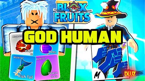 God Human Blox Fruits Pegue O Melhor Estilo De Luta Dluz Games