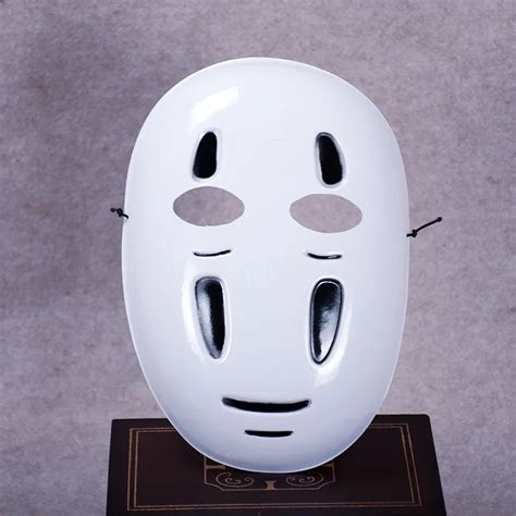 Spirited Away Mask Faceless Cosplay Helmet Fancy Anime Halloween Party