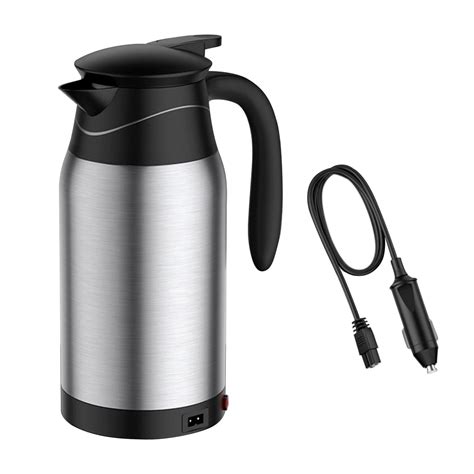 Car Kettle Stainless Steel Truck Travel Kettle Cup Fast Boil For Tea