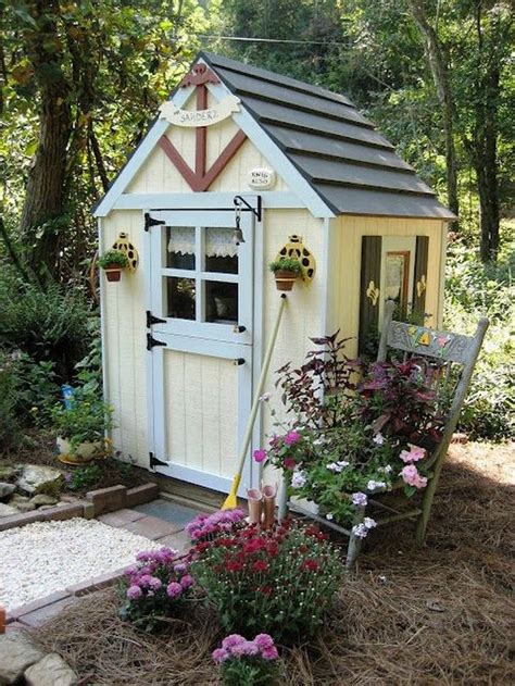 Build A Whimsical Tool Shed For Your Garden In 2020 Cottage Garden